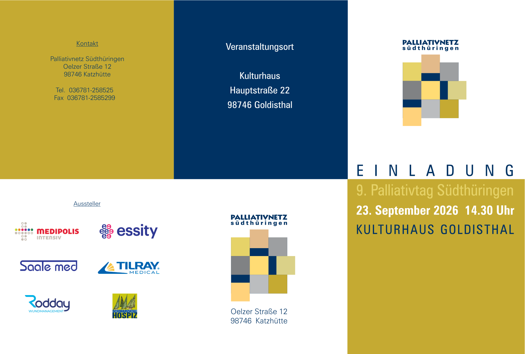 Einladung 9. Palliativtag Südthüringen – Vorschau