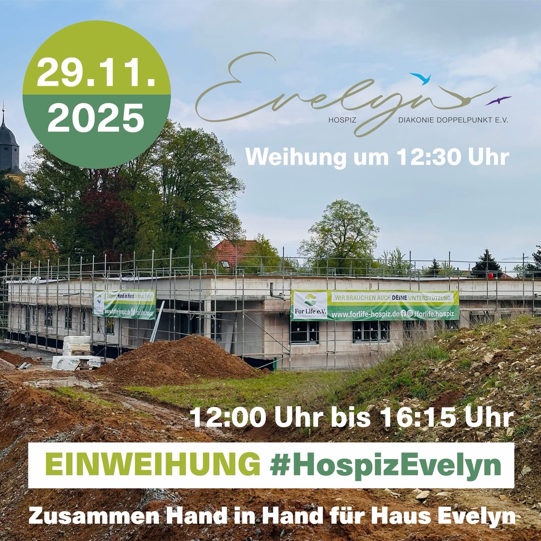 Baufortschritt Hospiz Evelyn